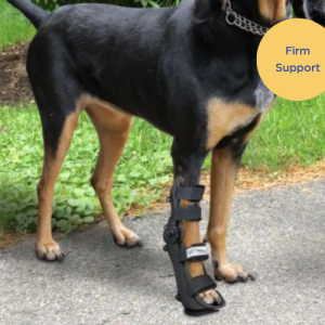Walkin' Full Adjustable Dog Splint - Front or Back Leg (firm)