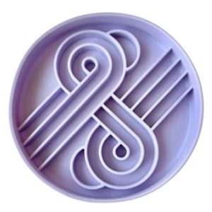 Zoomies Slow Feeder Bowl - Slow Down Meal Times or Provide Fun for Cage Rest