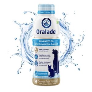 Oralade Advanced GI+ Oral Rehydration & GI Support Liquid for Dogs - Packs of 1 or 6 x 500ml