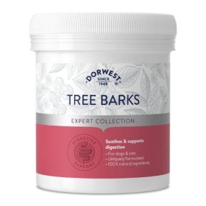 Dorwest Tree Barks Powder for Dogs to Soothe & Support Digestion - 100g, 200g and 400g Tub