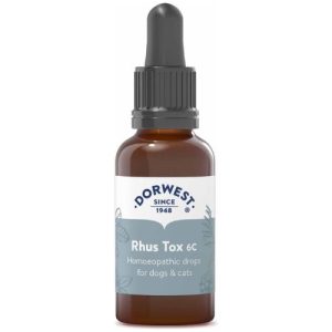 Dorwest Rhus Tox 6C Liquid for Dogs - Helps Ease Stiffness & Maintains Healthy Joints 15ml