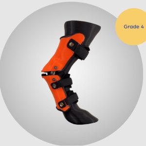 Scandi Orthopedic Hock and Tarsal Rear Splint Fully Customised - Grade 4 (rigid)