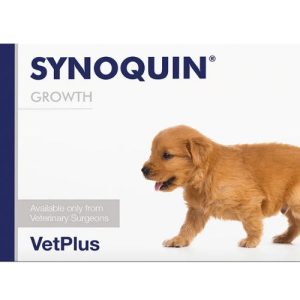 SYNOQUIN Growth Joint Supplements for Puppies & Young Dogs - Supports Growing Joints 60 Tablets