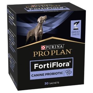 Purina Pro Plan FortiFlora Probiotic for Dogs - Support for Troublesome Tummies 7 or 30 Sachets