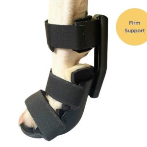 Zoomadog Short Front Leg Splint for Dogs - Ideal for Weak or Injured Front Leg (firm)
