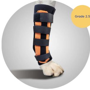 Scandi Orthopedic Dog Carpal Front Splint - Grade 2.5 (moderate)