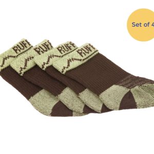 Ruffwear Dog Socks - Nicely Elasticated, Wear In Boots, Comfortable, Quick-Drying (Set of 4 Socks)