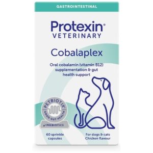 Protexin Cobalaplex Capsules for Dogs - Vitamin B12 & B9 Support 60 Capsules
