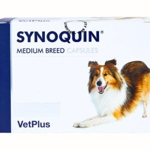 SYNOQUIN Medium Breed Joint Supplement for Dogs - Joint & Arthritis Support 120 Capsules