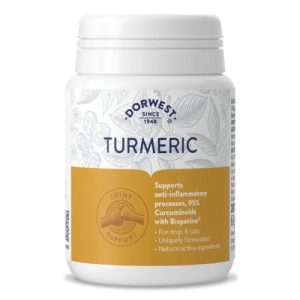 Dorwest Turmeric For Dogs - Anti-Inflammatory & Arthritis Support 100, 200 or 500 Tablets