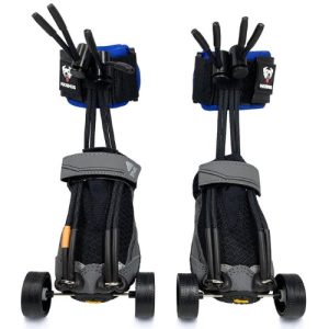 Maximus Skates - A Pair (two skates) in Blue for Wheelchair Dogs