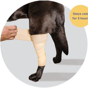 Cold Compression Dog Bandage - Excellent for Reducing Swelling and Pain