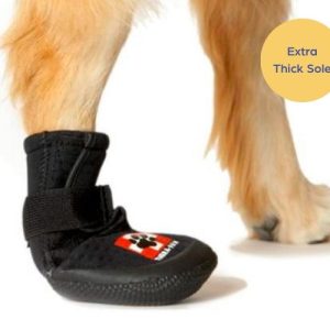 Therapaw Protective Dog Boot (Single Boot) - Extra Thick Sole