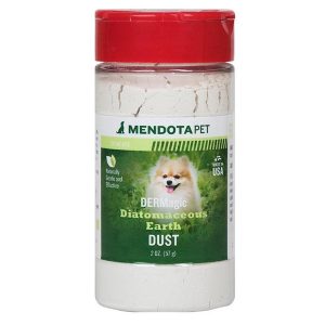 Dermagic Diatomaceous Earth Dust for Dogs - Kills Fleas, Lice and more