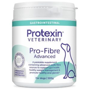Protexin Pro-Fibre Advanced for Dogs - High Fibre Digestive Support 500g Tub Pellets